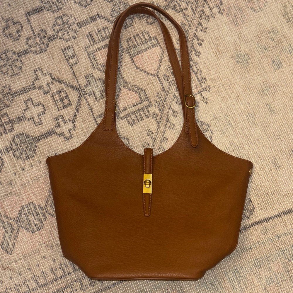 Elegant Brown Tote Bag